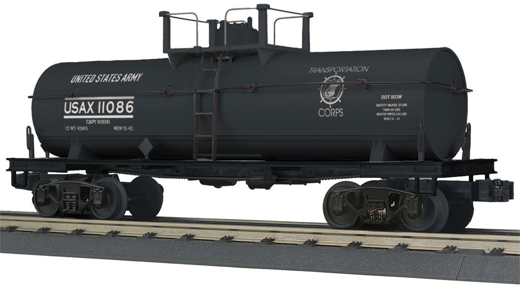 MTH # 30-73411 U.S. Army Tank Car #11086