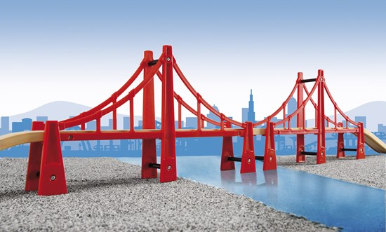 Brio # 33683 Double Suspension Bridge
