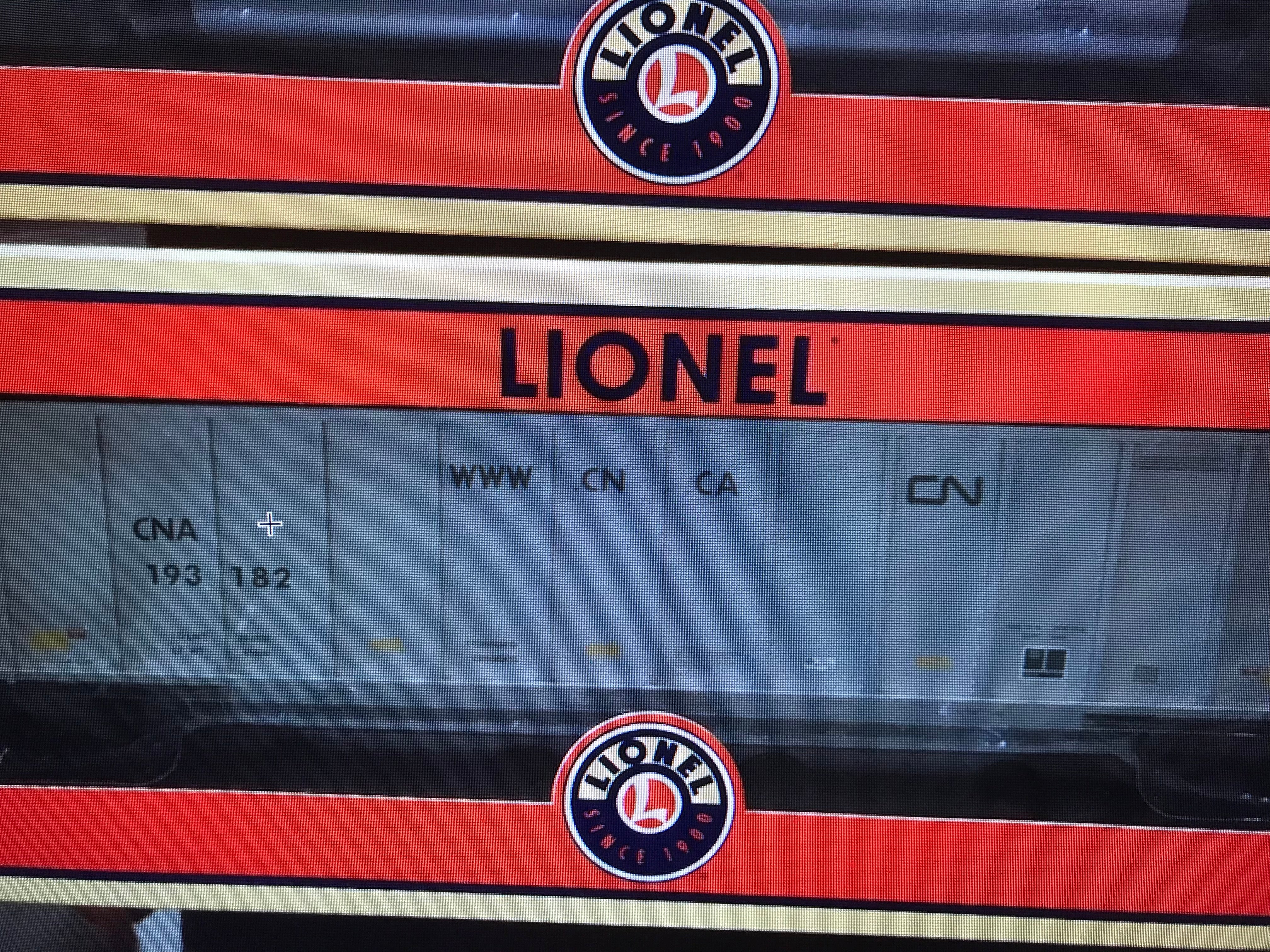 Lionel # 27814 CN Bathtub Gondola # 193182