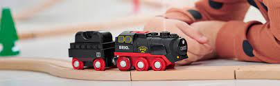 Brio # 33884 Battery-Operated Steaming Train
