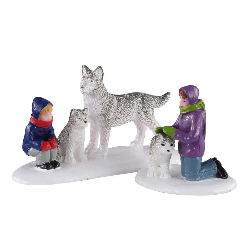 Lemax # 02941 Future Sled Dogs