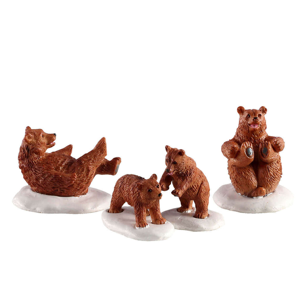 Lemax # 02943 Bear Family Snow Day