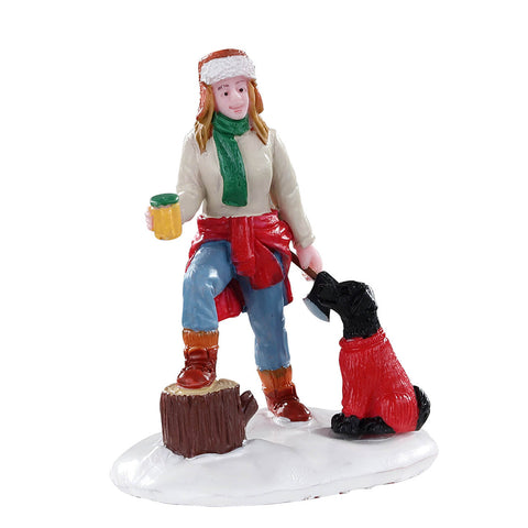 Lemax # 02965 Lumberjill Sonia