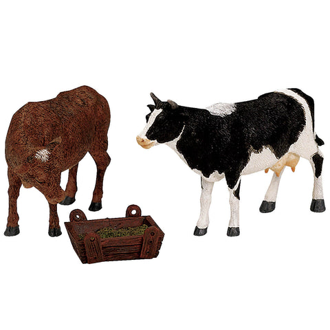 Lemax #12512 Feeding Cow & Bull