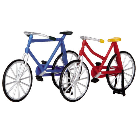 Lemax # 14377 Bicycles, Set Of 2 (Self-Stand)