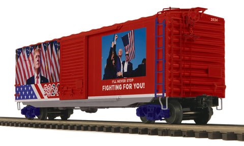 MTH # 20-99432 Donald J. Trump (#2024) 50' PS-1 Box Car