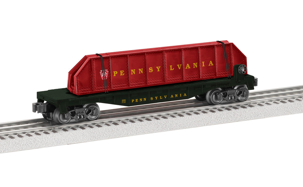 Lionel # 2128200 Pennsylvania Flat Car with Girder Bridge