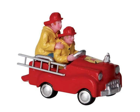 Lemax # 22029 Pedal Car Firemen