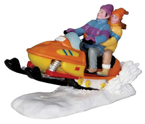 Lemax # 22055 Snowmobile Ride