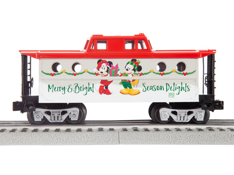 Lionel # 2228220 Mickey & Friends Christmas Caboose
