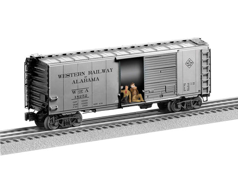 Lionel # 2326260 Western of Alabama Hobo Boxcar #18252