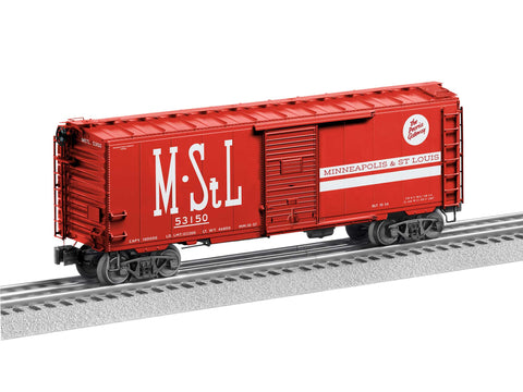 Lionel # 2326680 Minneapolis & St. Louis Grain Door Boxcar