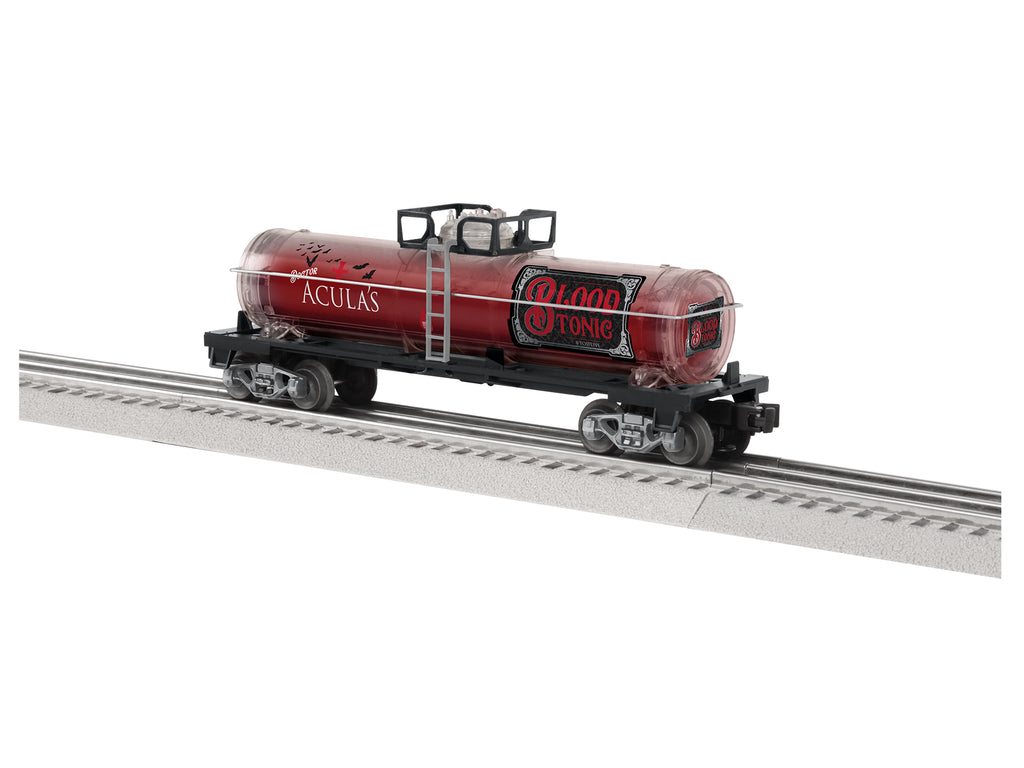 Lionel # 2328360 Dr. Acula Blood Tonic Tank Car