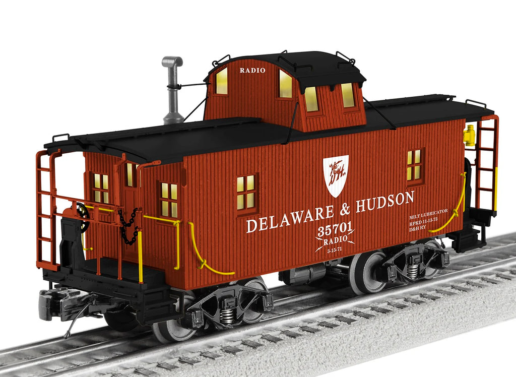 Lionel # 2426430 Delaware & Hudson Woodside Caboose #35701