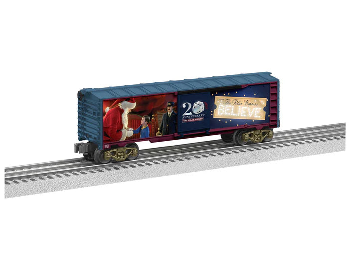 Lionel # 2428170 The Polar Express 20th Anniversary "The Bell Still Rings" Illuminated Boxcar