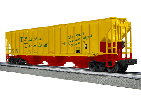 Lionel # 2442120 Illinois Terminal PS-2CD Covered Hopper (3# Case)