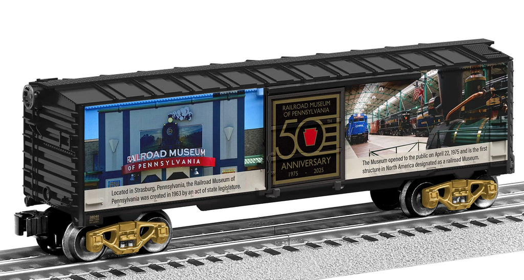 Lionel # 2538040 RRMPA 50th Anniversary Musa Boxcar