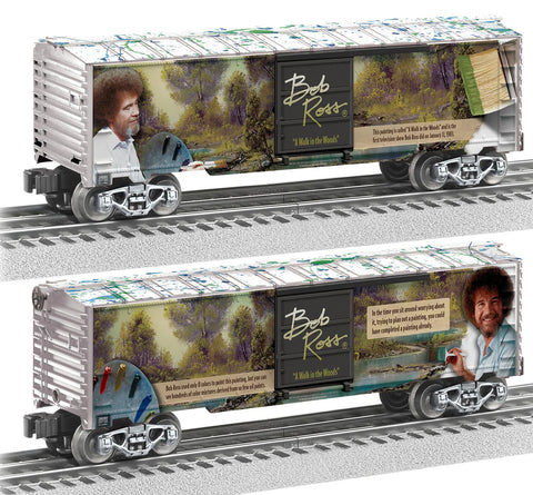 Lionel # 2538080 Bob Ross "A Walk In The Woods" Musa BoxCar