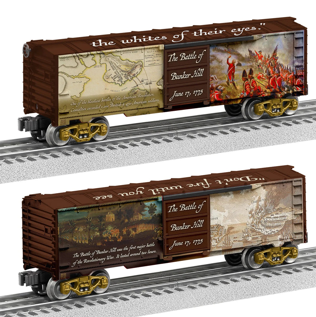 Lionel # 2538140 Battle of Bunker Hill Musa Boxcar
