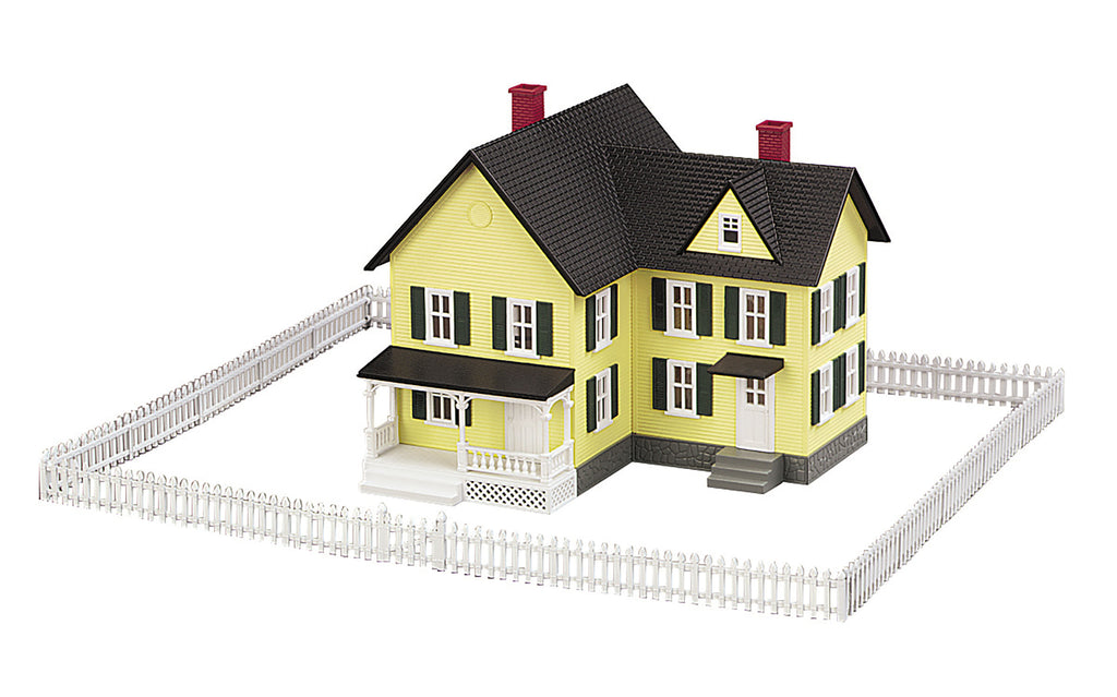 MTH # 30-50002 White 4-Piece Fence Set