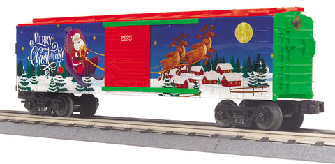 MTH # 30-71154 2023 Christmas [Santa] Box Car