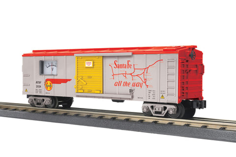 MTH # 30-71189 Santa Fe Power & Light Box Car w/Power Meter