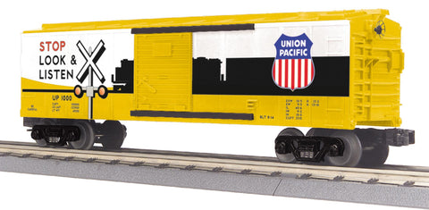 MTH # 30-74775 Union Pacific Box Car W/Blinking LED's