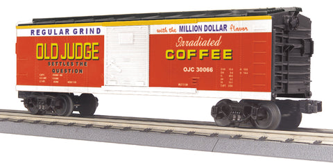 MTH # 30-74880 Old Judge Coffee Box Car