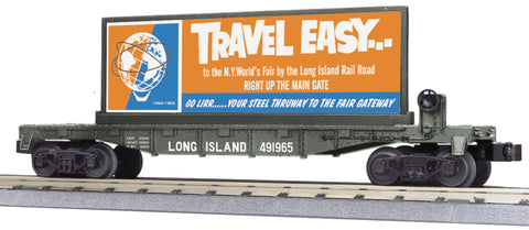 MTH # 30-76568 Long Island Flat Car w/Billboard