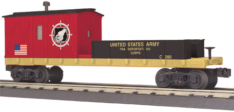 MTH # 30-79389 US Army Crane Tender Car