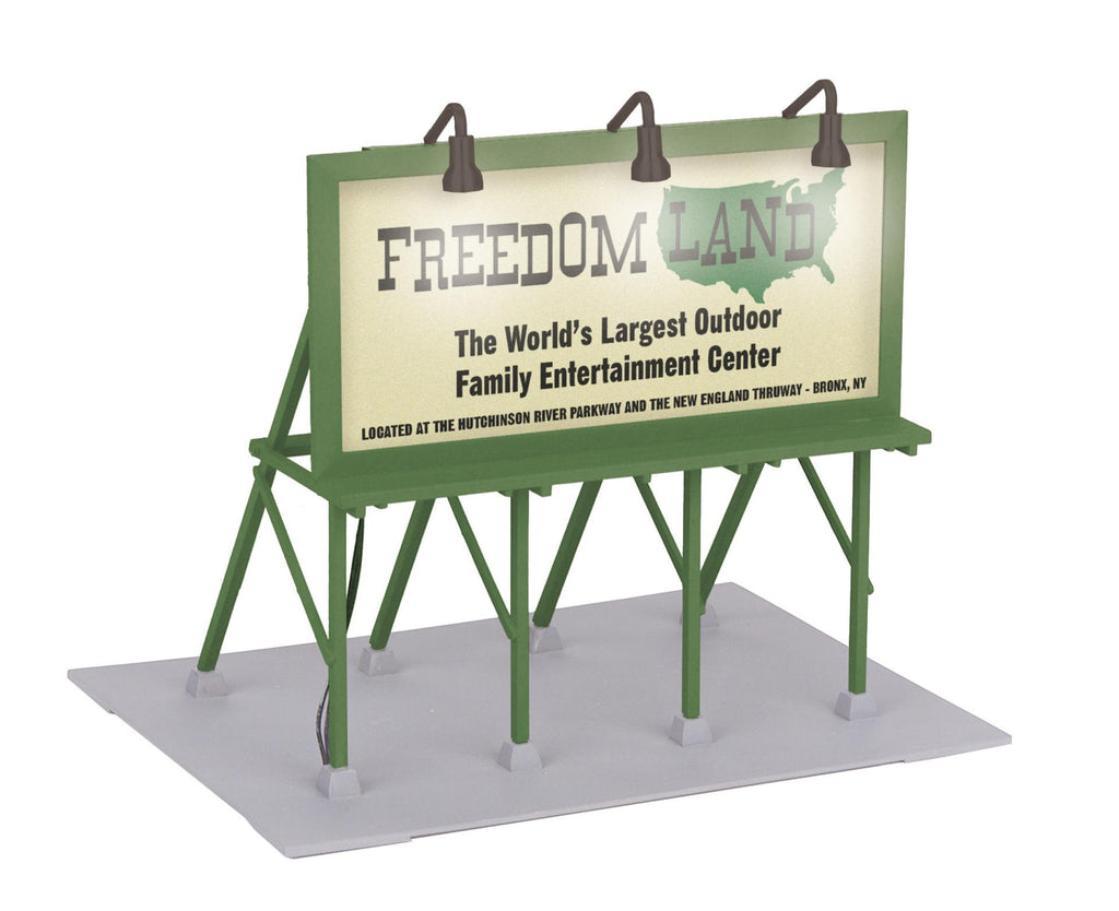 MTH # 30-90045 Freedom Land Billboard