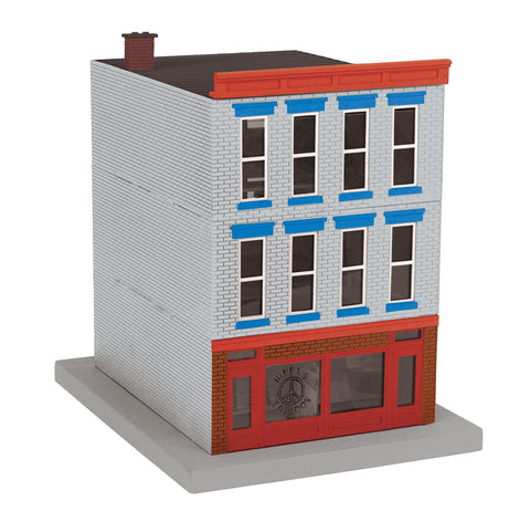 MTH # 30-90487 Hippy's Tattoos 3-Story City Building