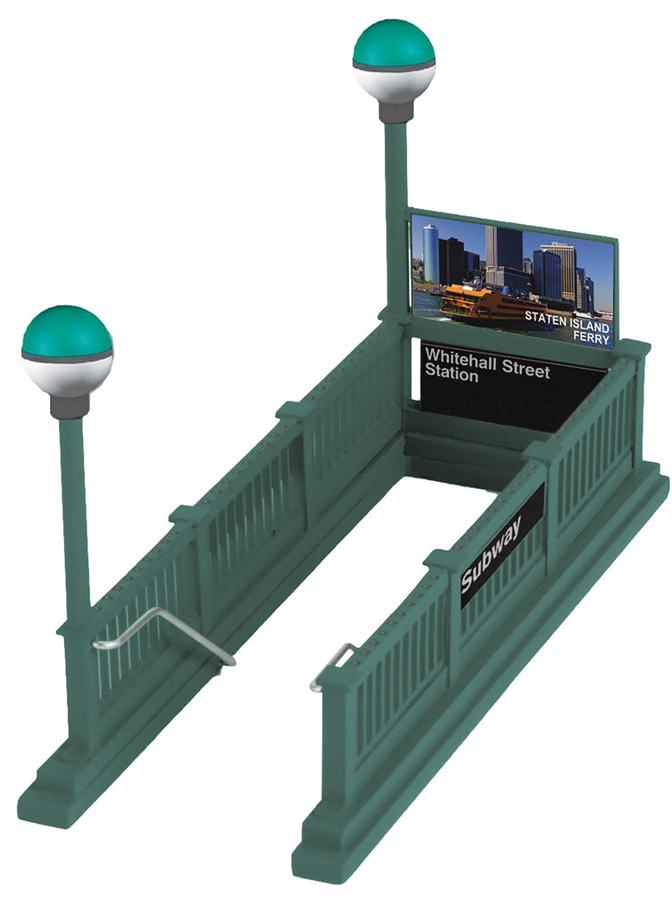 MTH # 30-90665 Whitehall Street Station Subway Entrance