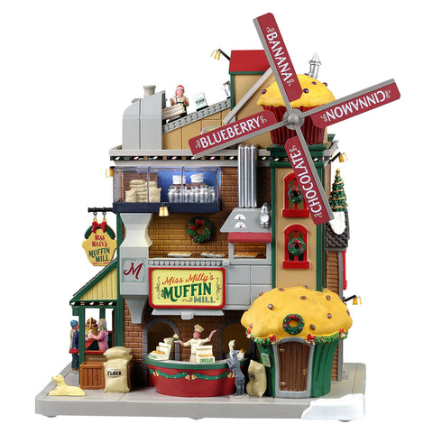 Lemax # 35020 Miss Molly Muffin Mill