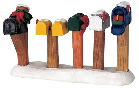 Lemax # 44229 Country Road Mailboxes