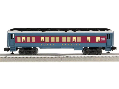 Lionel # 2427720 The Polar Express 20th Anniversary Add-On Coach (Snow Roof)