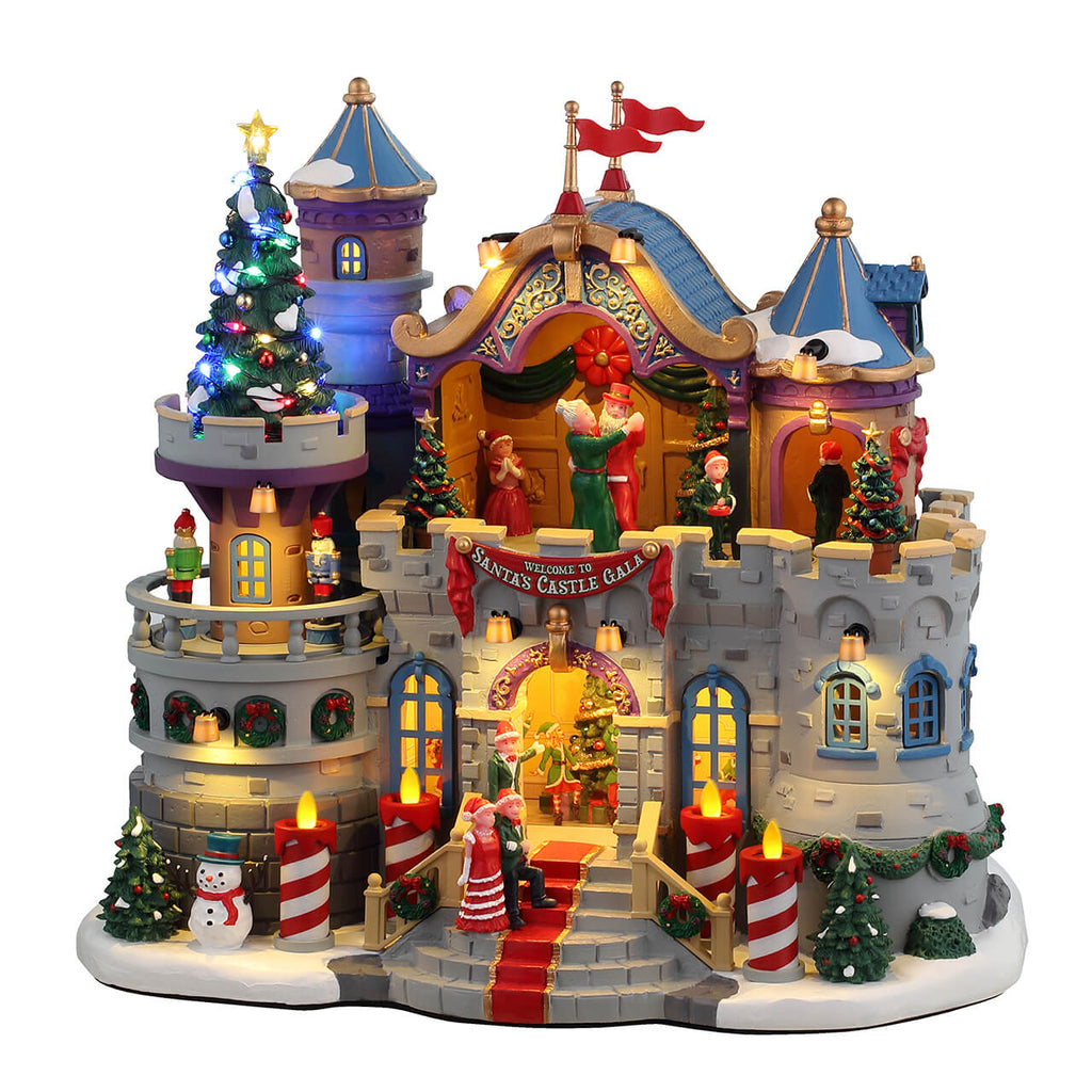 Lemax# 45270 Santa's Castle Gala