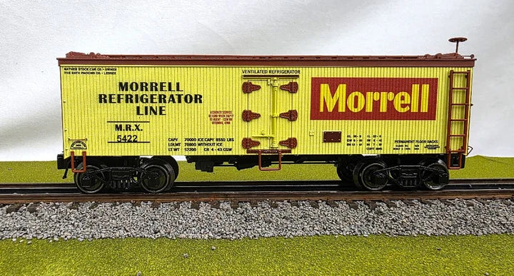 RMT # 86199-167 MORREL 36ft WOOD SIDE REEFER CAR