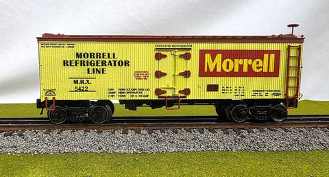RMT # 86199-167 MORREL 36ft WOOD SIDE REEFER CAR