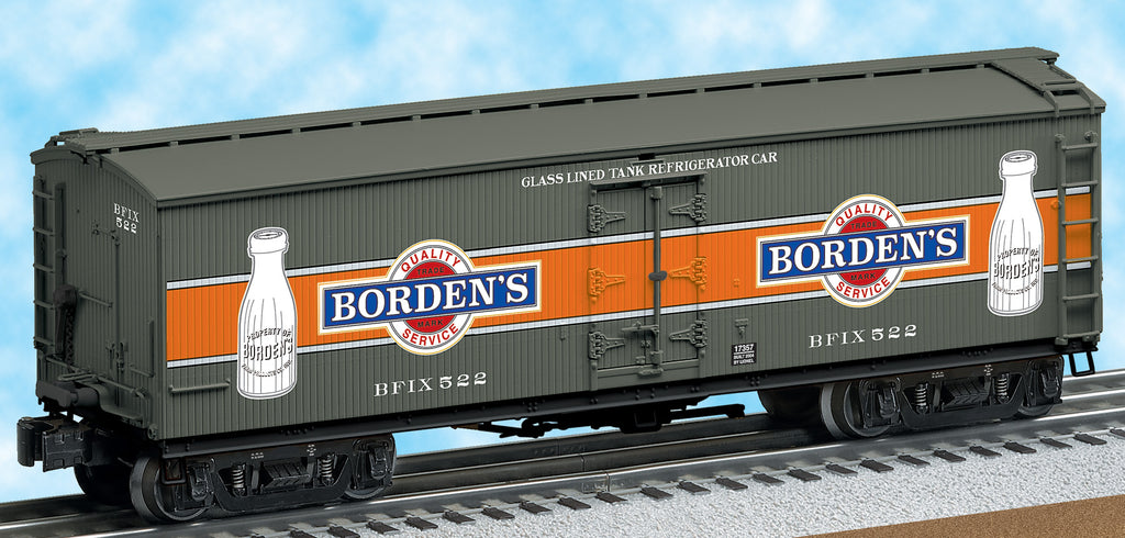 Lionel # 17357 Borden's Milk Car