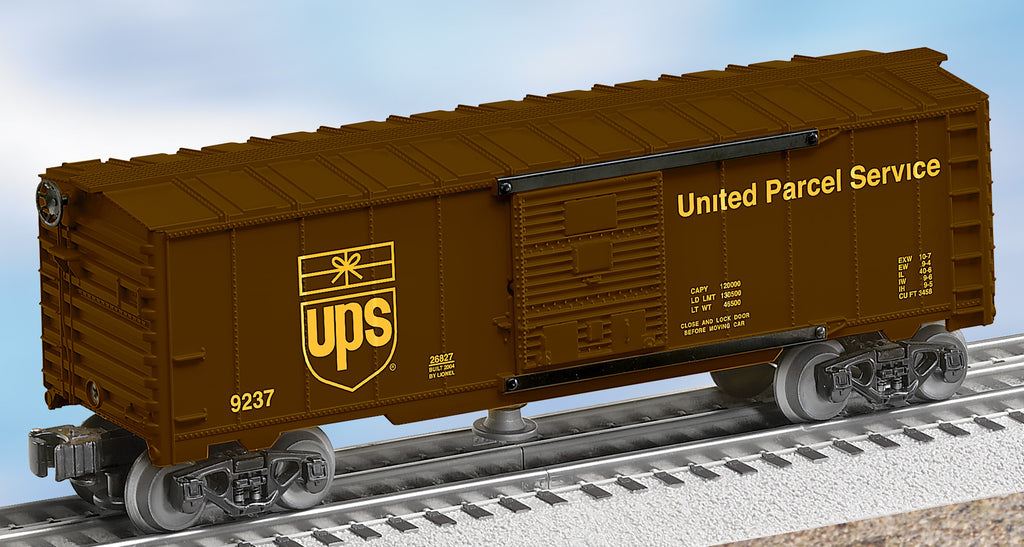 Lionel # 26827 Archive UPS Operating Boxcar