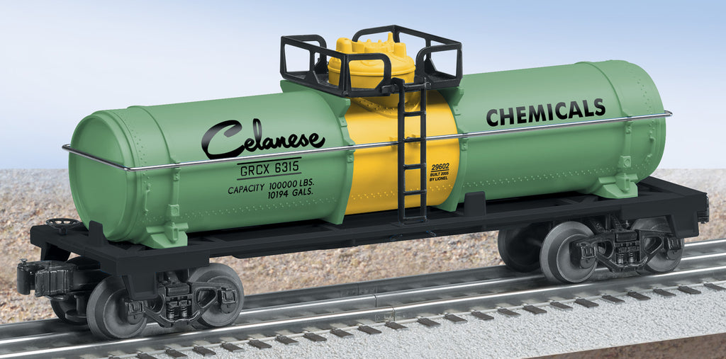 Lionel # 29602 6315 Archive Celanese Single Dome Tank Car