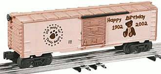 Lionel # 36244 Teddy Bear Centennial Boxcar