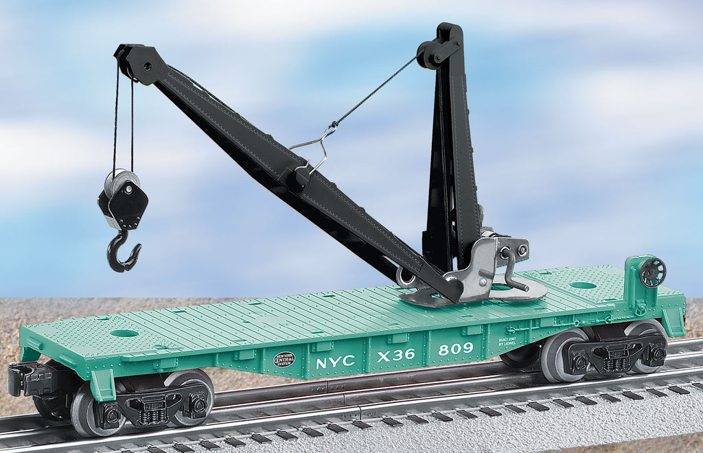 Lionel # 36809 NYC Derrick Car