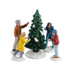 Lemax # 62622 Our Perfect Tree Set Of 5