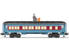 Lionel # 35130 The Polar Express Passenger Car /Disappearing Hobo On Roof