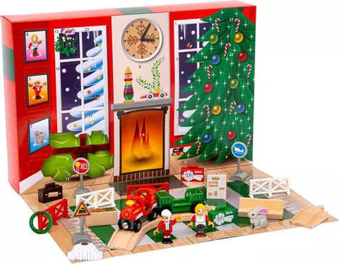 Brio # 36100 2024 Advent Calendar Train Set