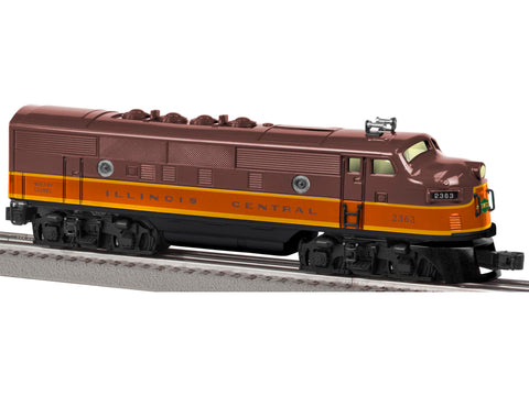 Lionel # 38377 Illinois Central F3 Non-Powered A-Unit #2363T