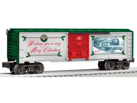 Lionel # 39364 2013 O Gauge Christmas Boxcar