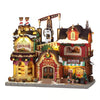 Lemax # 65521 The Holly Jolly Chocolatier & Mrs. Claus Coffee Shop
